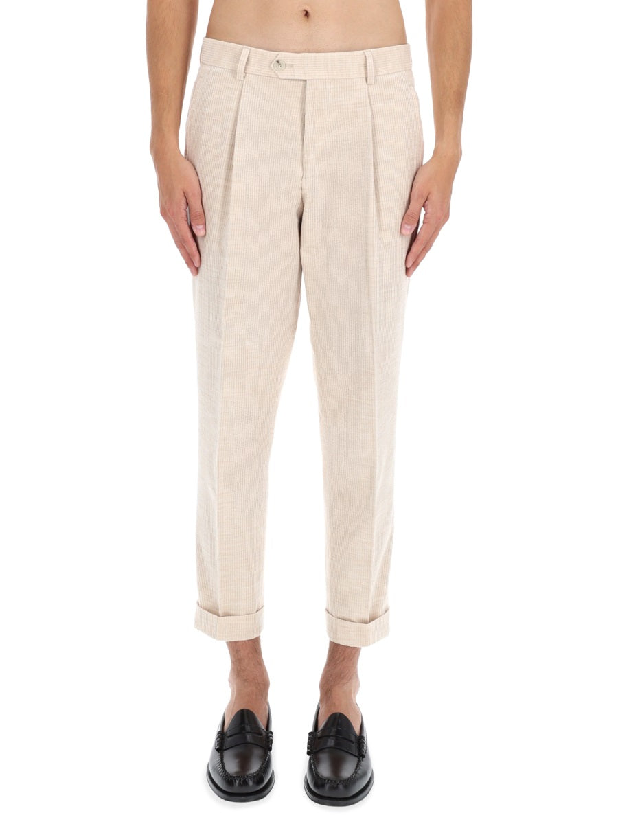 BOSS CAMEL Men's Fashion Trousers - Fall/Winter 2025