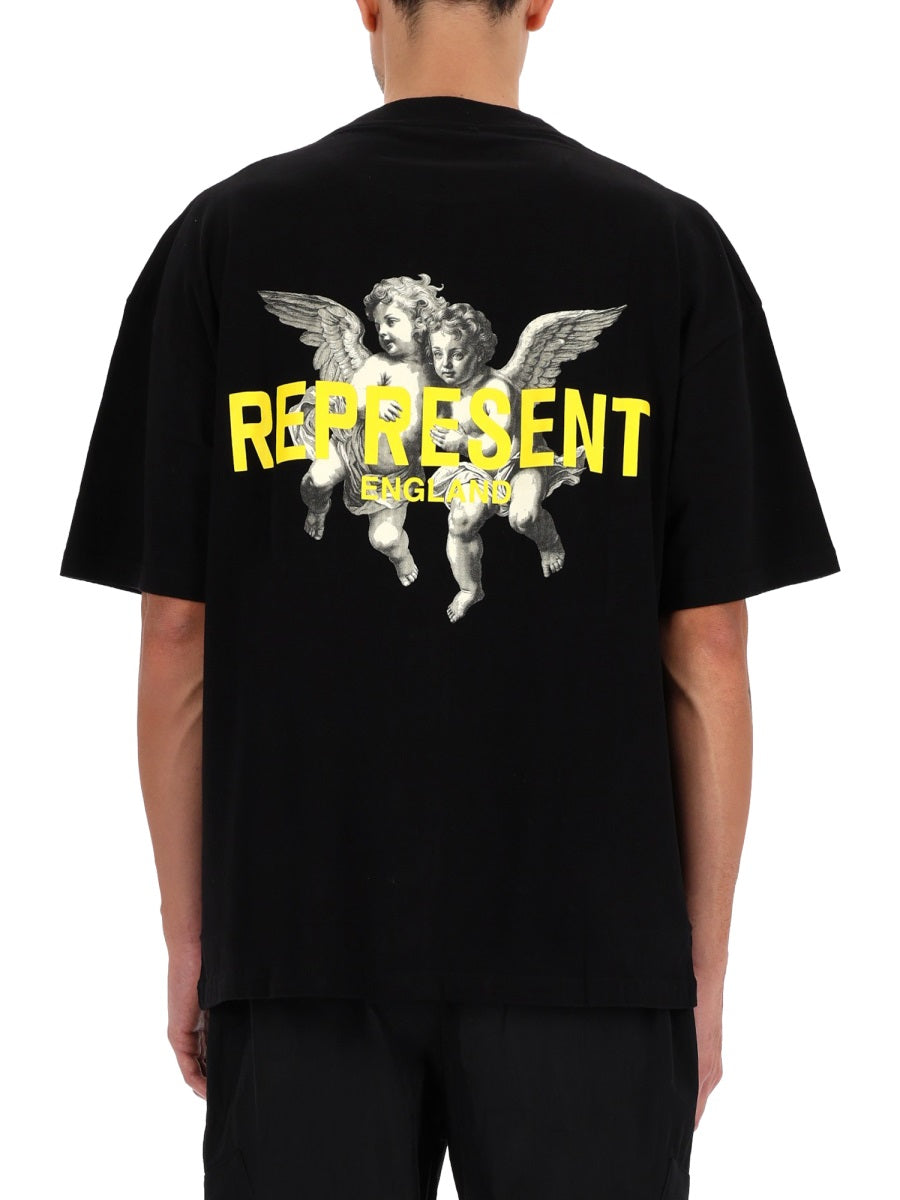 REPRESENT Classic Cotton T-Shirt - Men's FW25 Collection