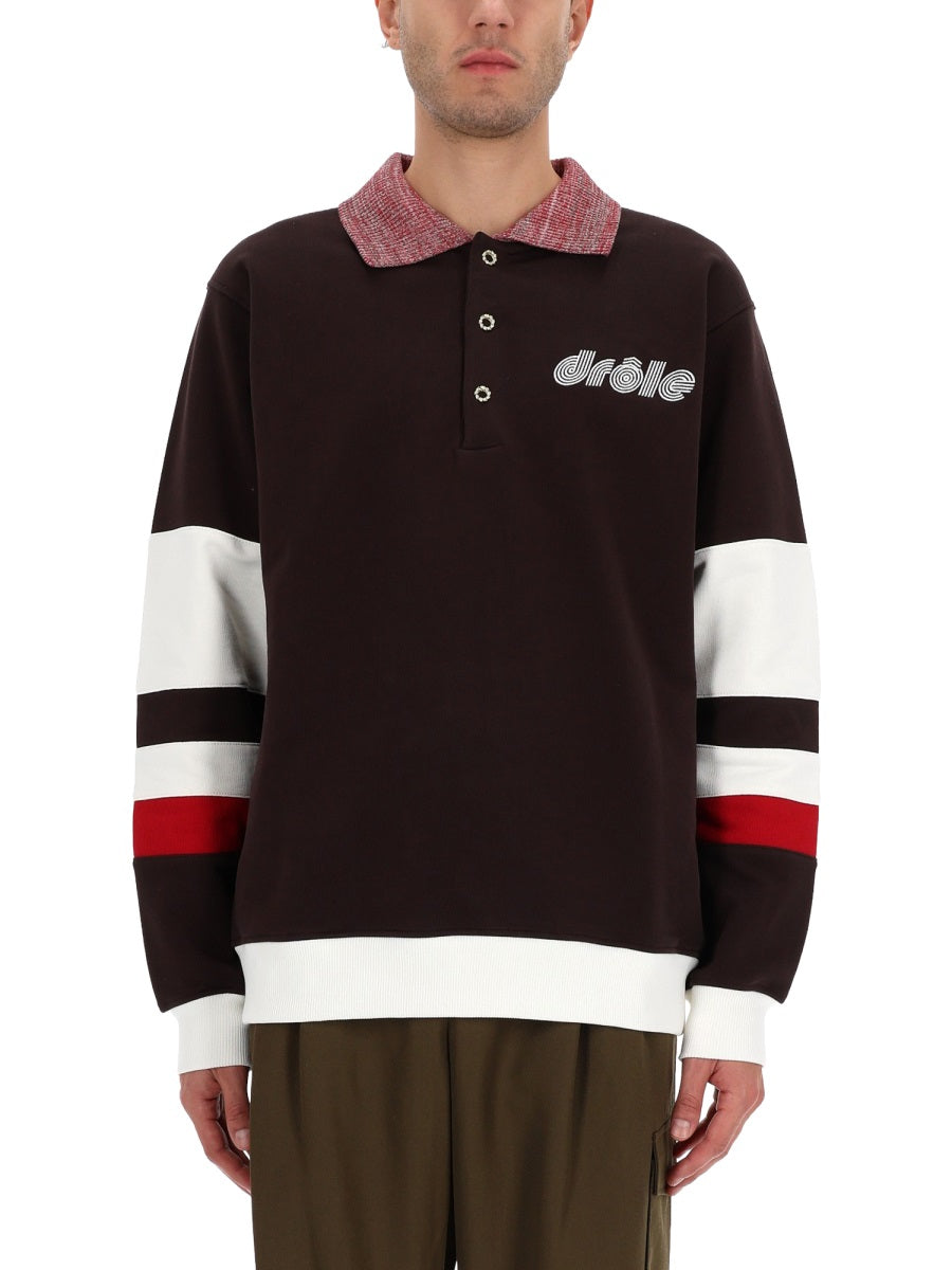 DRÔLE DE MONSIEUR Classic Polo Shirt for Men - Fall/Winter 2025