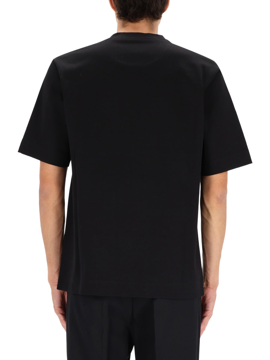 FENDI Premium Cotton T-Shirt for Men - FW25 Collection