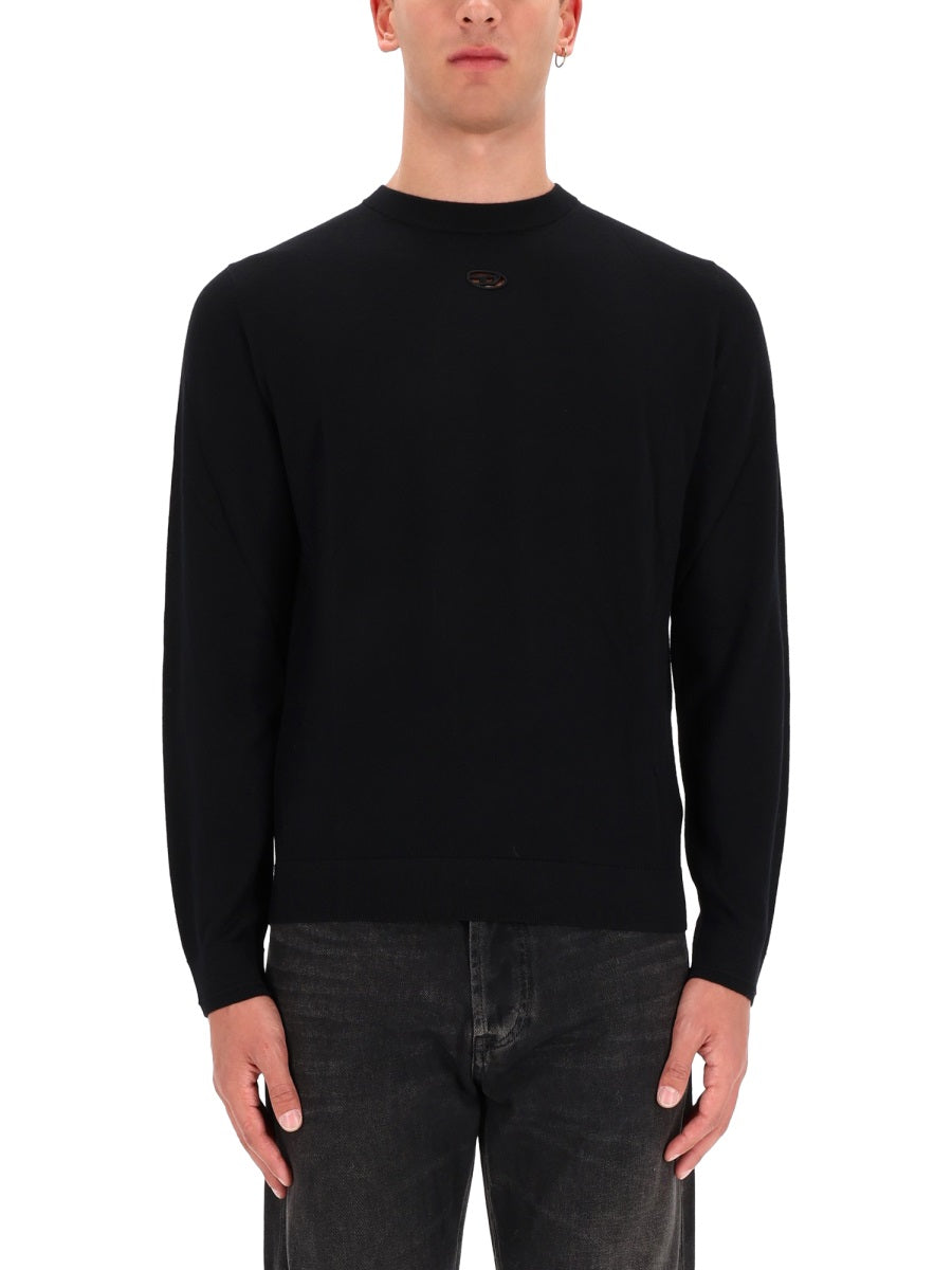DIESEL Men's 100% Wool Sweater