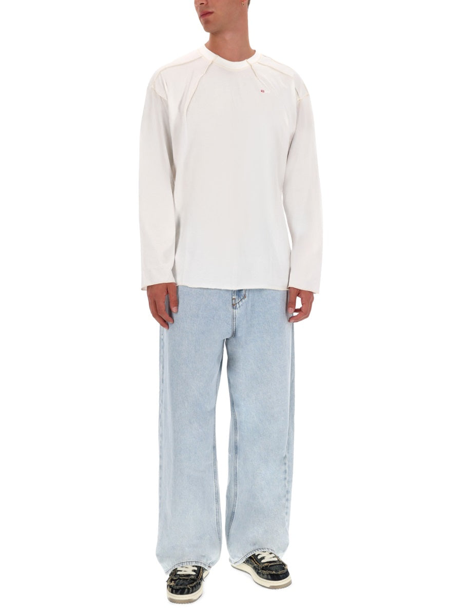 DIESEL Unisex 100% Cotton Denim Jeans - FW25 Collection