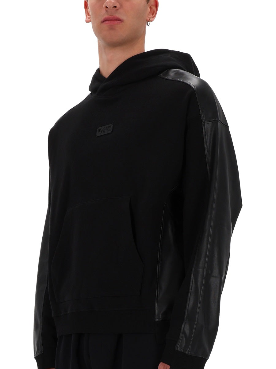 VERSACE JEANS COUTURE Classic Sweatshirt for Men - FW25 Edition