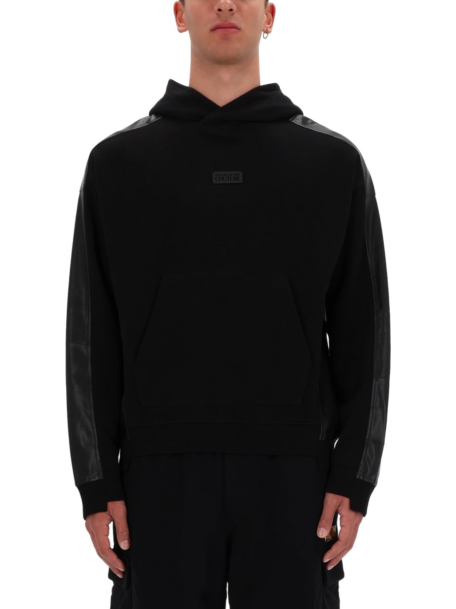 VERSACE JEANS COUTURE Classic Sweatshirt for Men - FW25 Edition