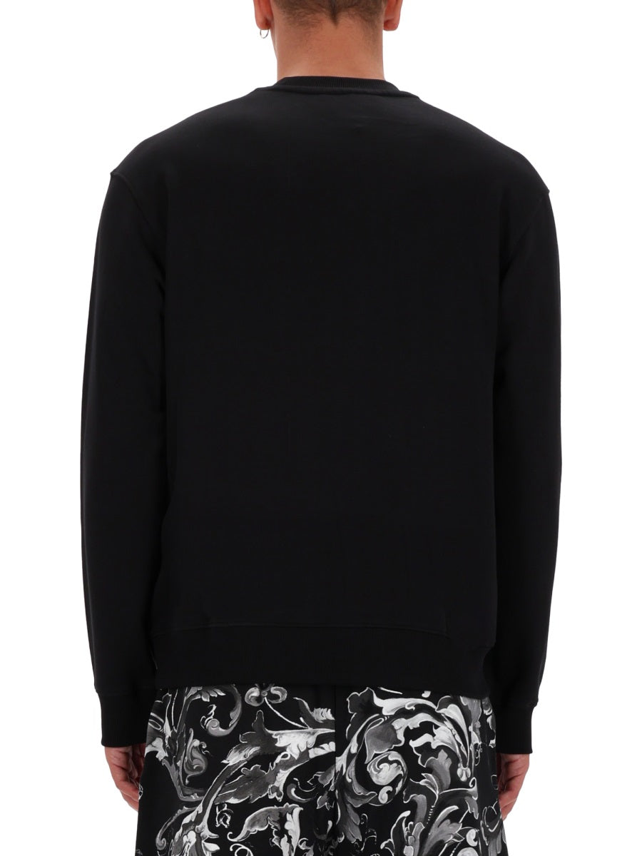VERSACE JEANS COUTURE Elite Streetwear Sweatshirt for Men - FW25 Collection