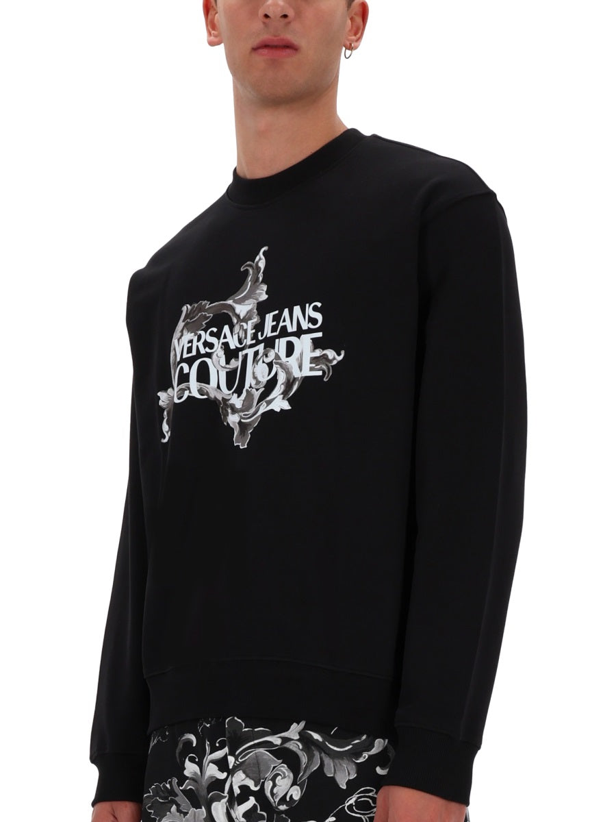 VERSACE JEANS COUTURE Elite Streetwear Sweatshirt for Men - FW25 Collection