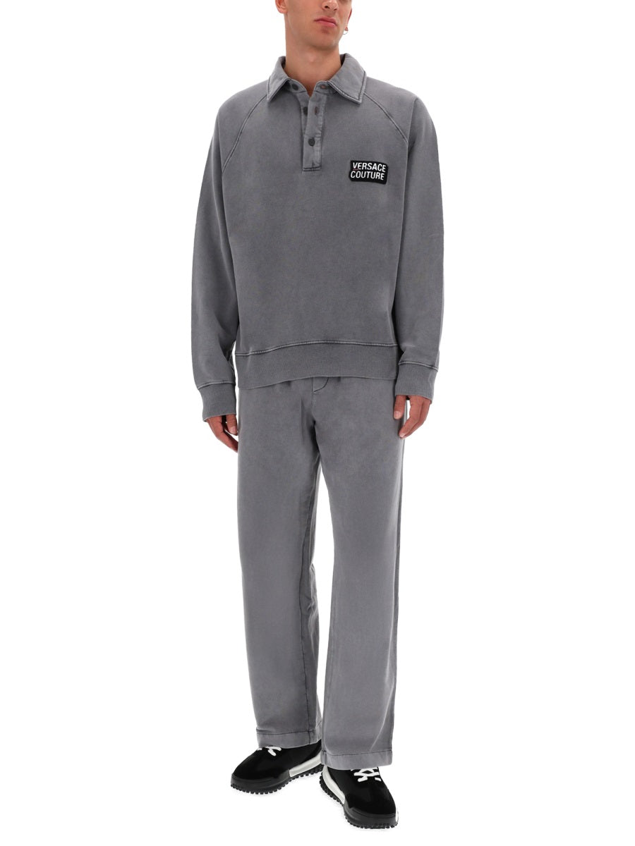 VERSACE JEANS COUTURE Stylish Casual Trousers for Men - FW25 Collection