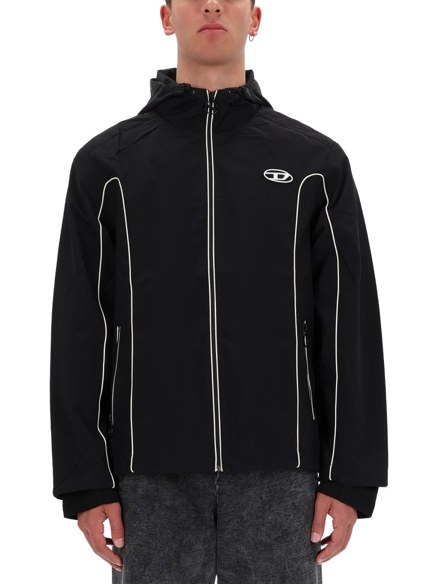 DIESEL Men's Polyamide-Nylon Jacket