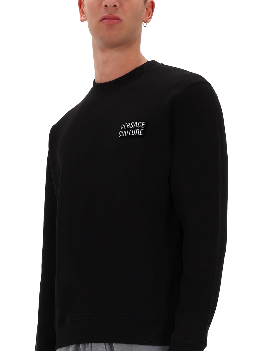 VERSACE JEANS COUTURE Men's Statement Sweatshirt - Fall/Winter 2025