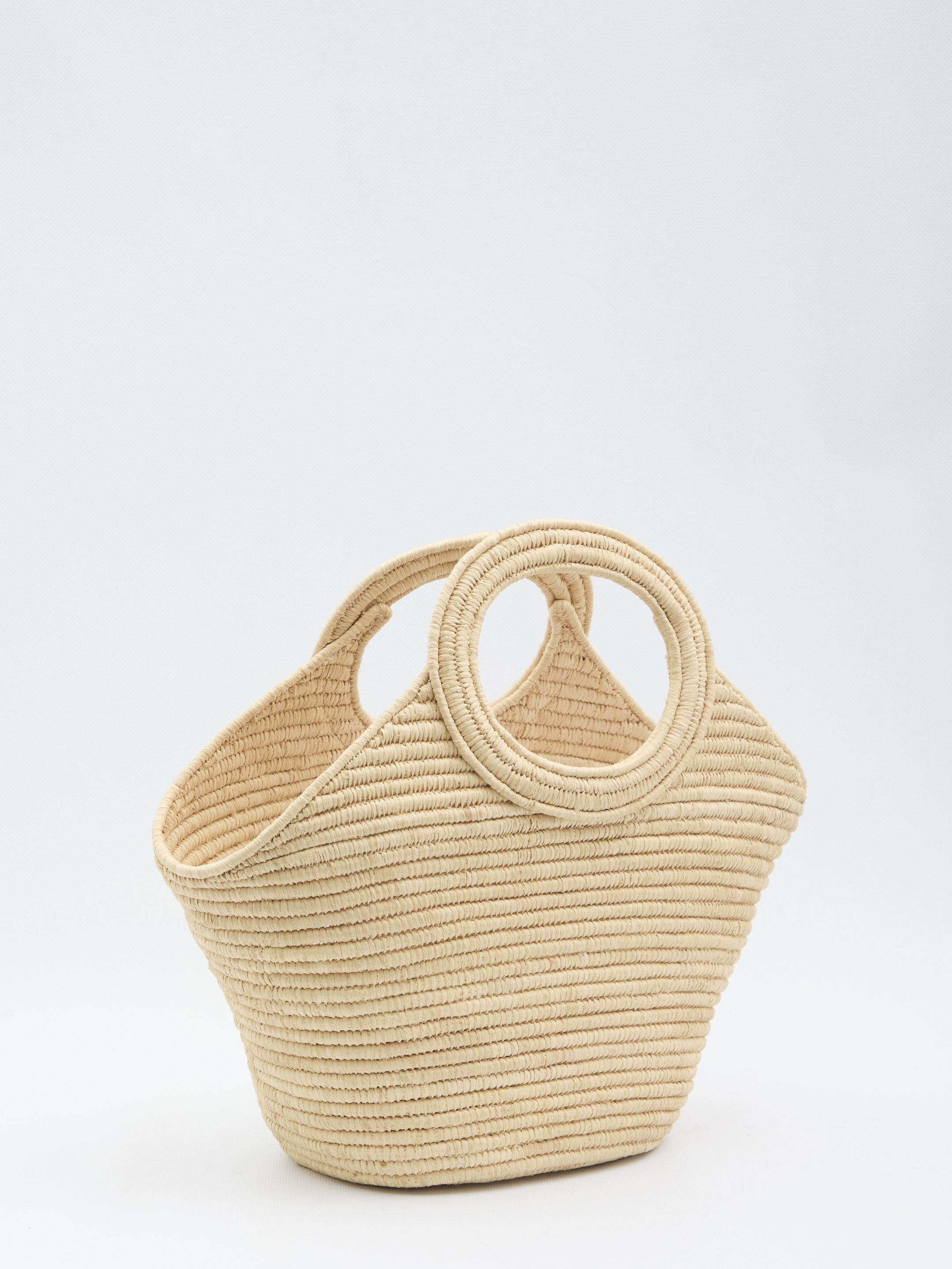 CELINE Braided Panier Mini Shoulder Handbag (21cm x 20cm x 15cm)