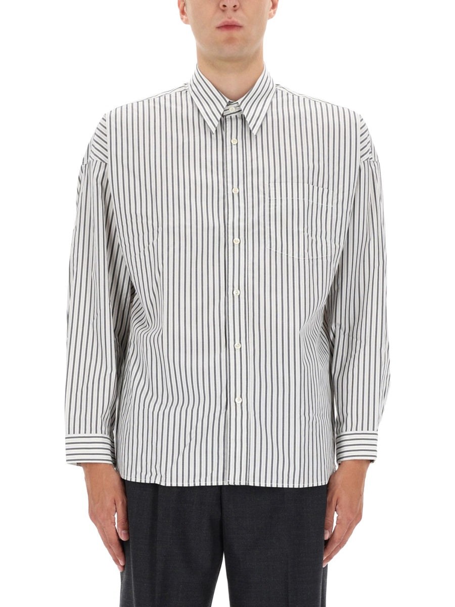 SUNFLOWER Men's 100% Cotton Charcoal Shirt for FW25