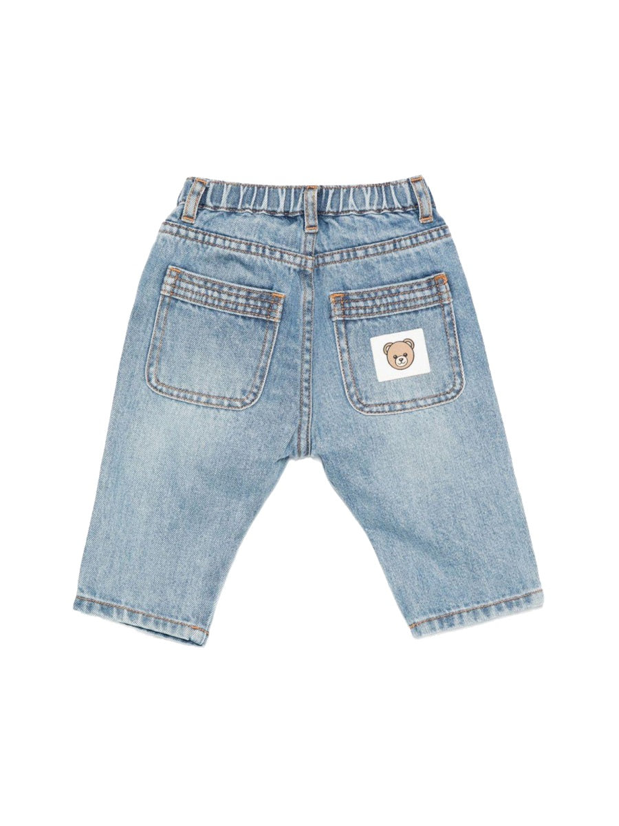 MOSCHINO Unisex Mini Trousers for Babies
