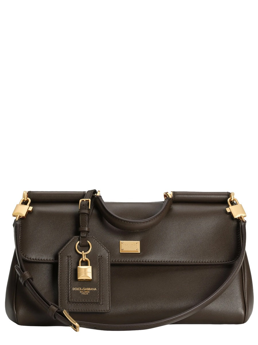 DOLCE & GABBANA Elegant Leather Handbag