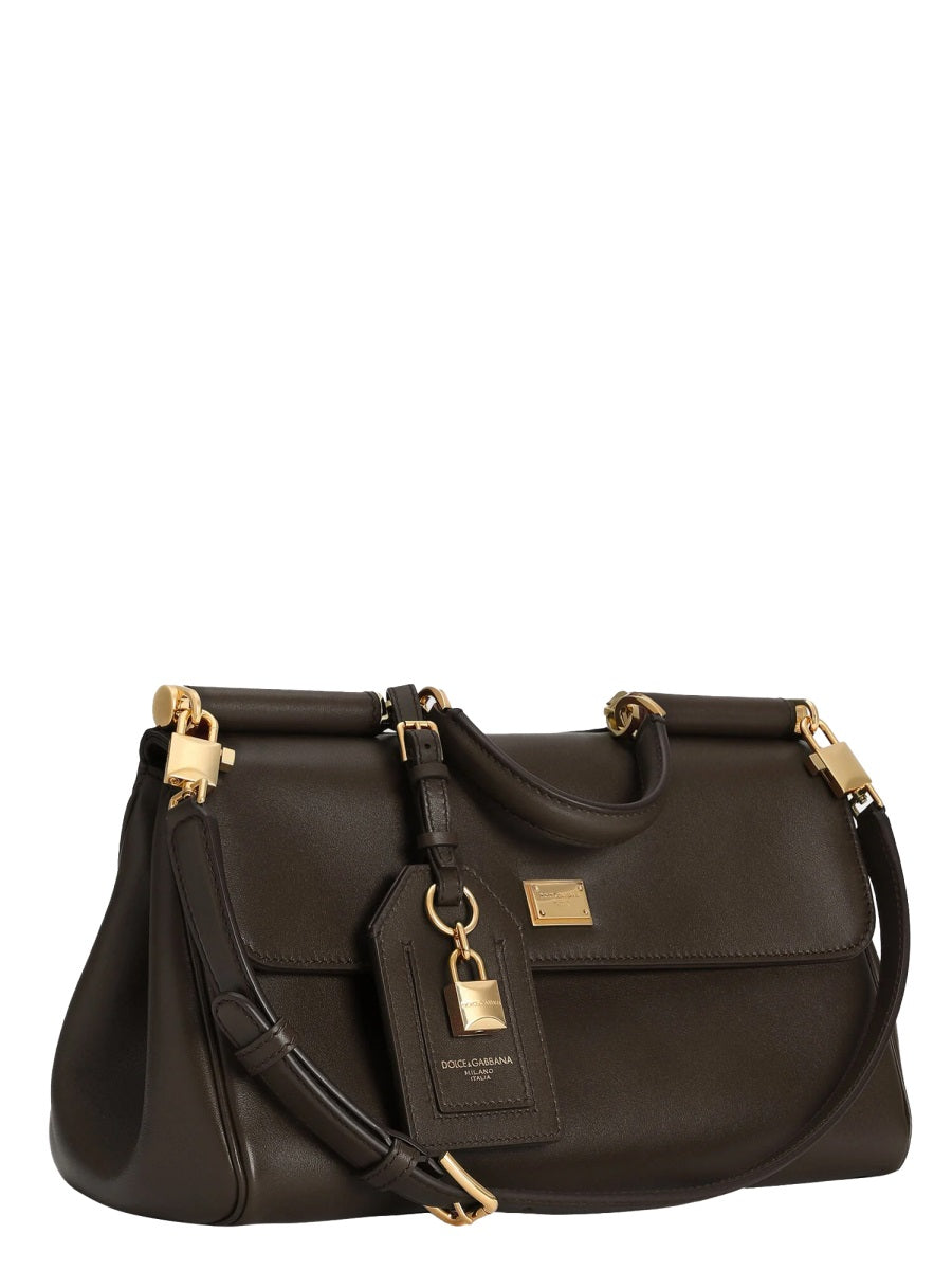 DOLCE & GABBANA Elegant Leather Handbag