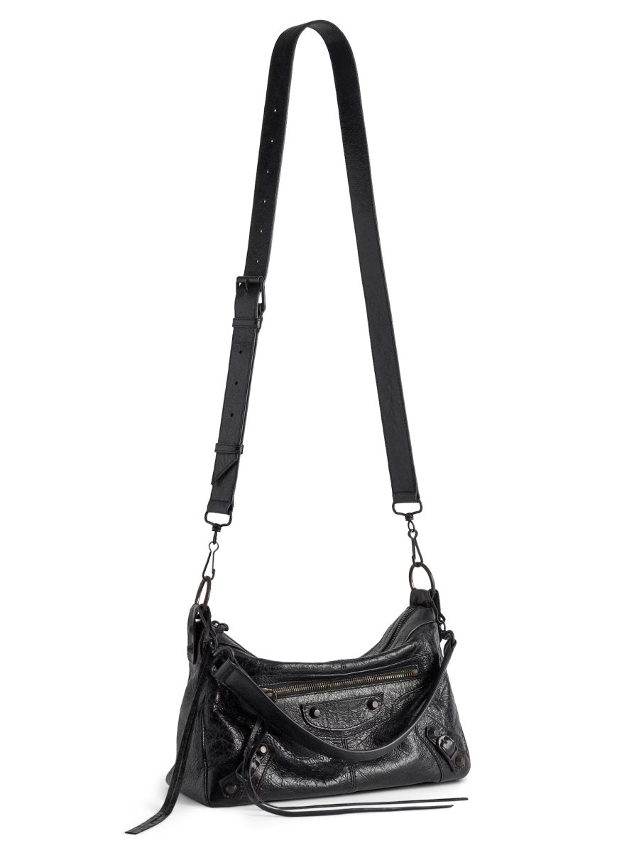 BALENCIAGA Mini City Moto Handbag