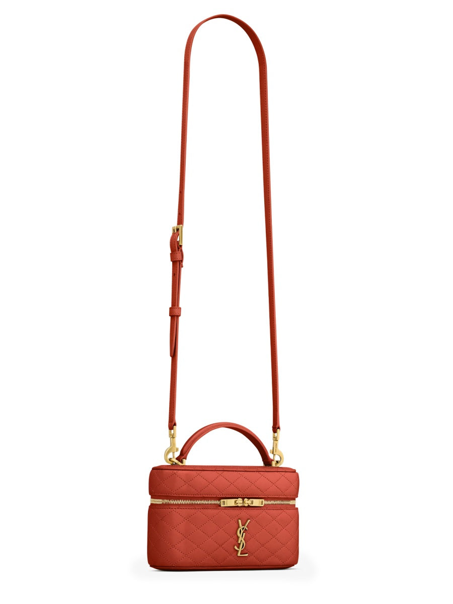 SAINT LAURENT Mini Handbag with Luxe Lamb Leather