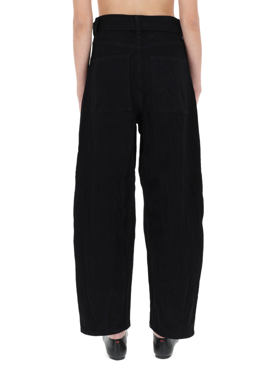 STUDIO NICHOLSON Cotton Trousers for Women - FW25