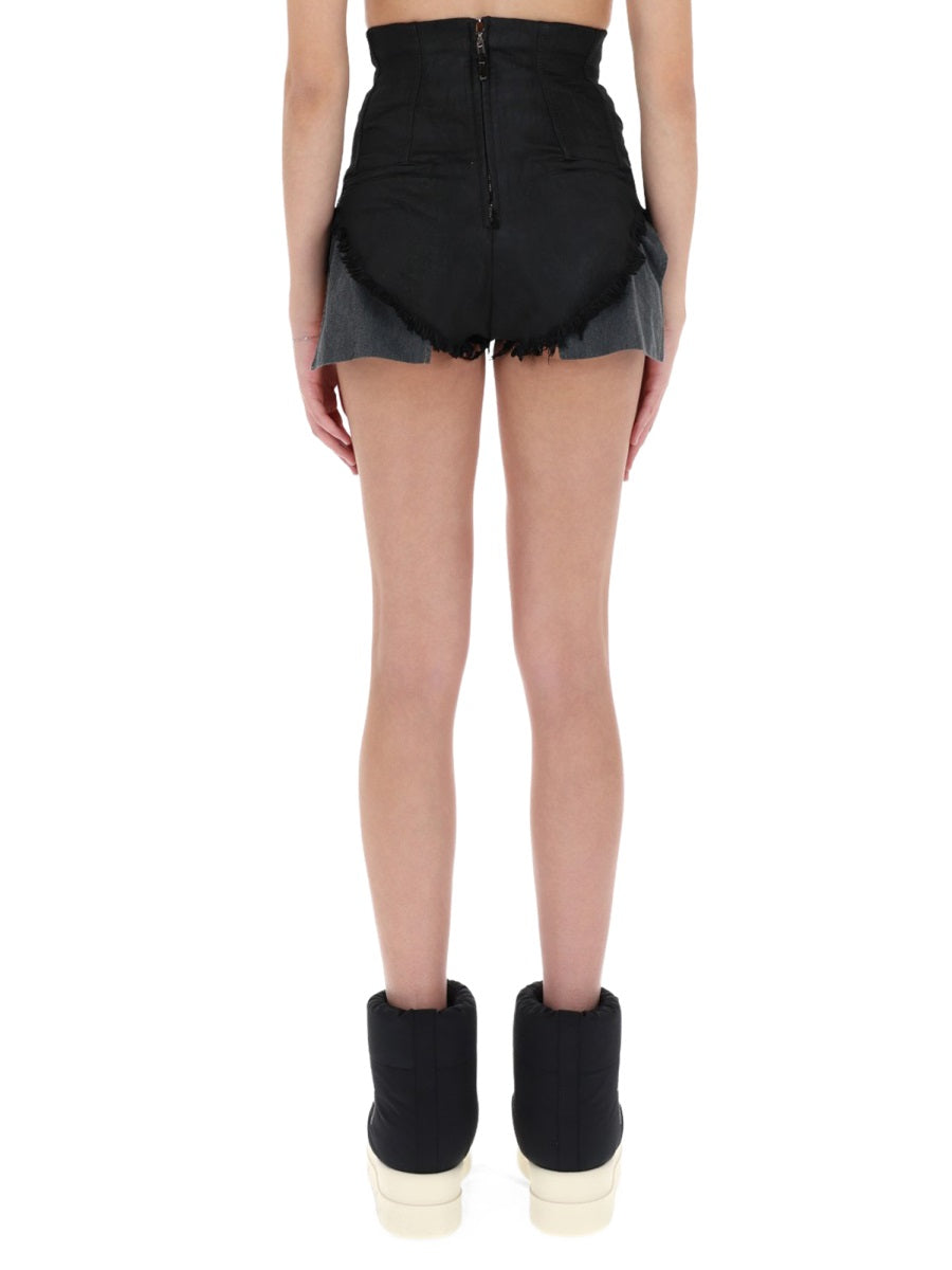 RICK OWENS DRKSHDW Women's Mini Shorts for Fall 2025