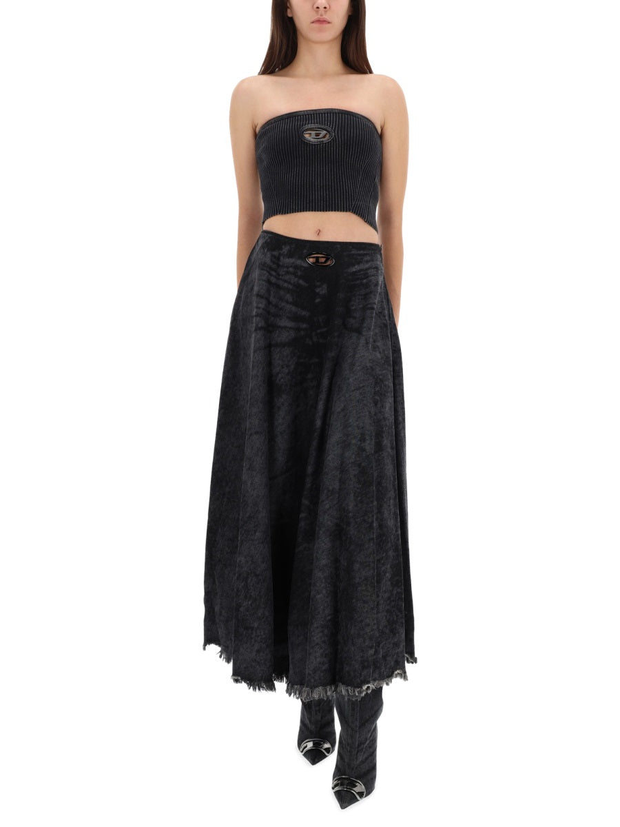 DIESEL Chic Mini Skirt for Women - FW25 Collection