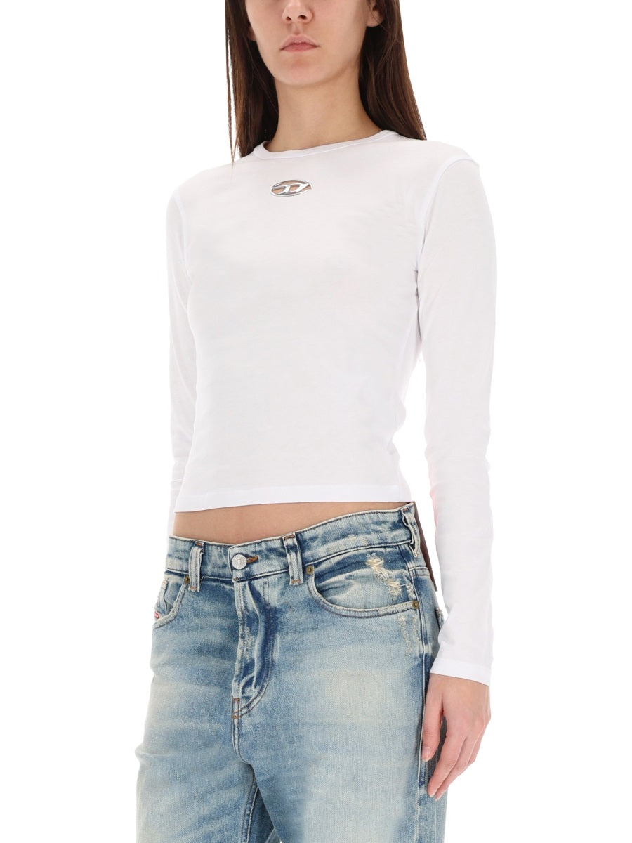 DIESEL Women's Classic Cotton T-Shirt