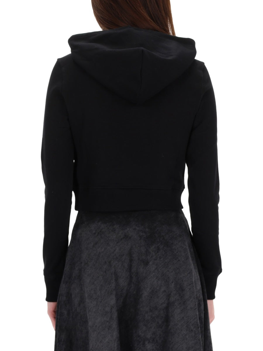 DIESEL Cropped Mini Sweatshirt for Women