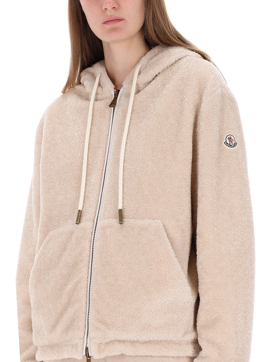 MONCLER Reversible Padded Sweatshirt Size S