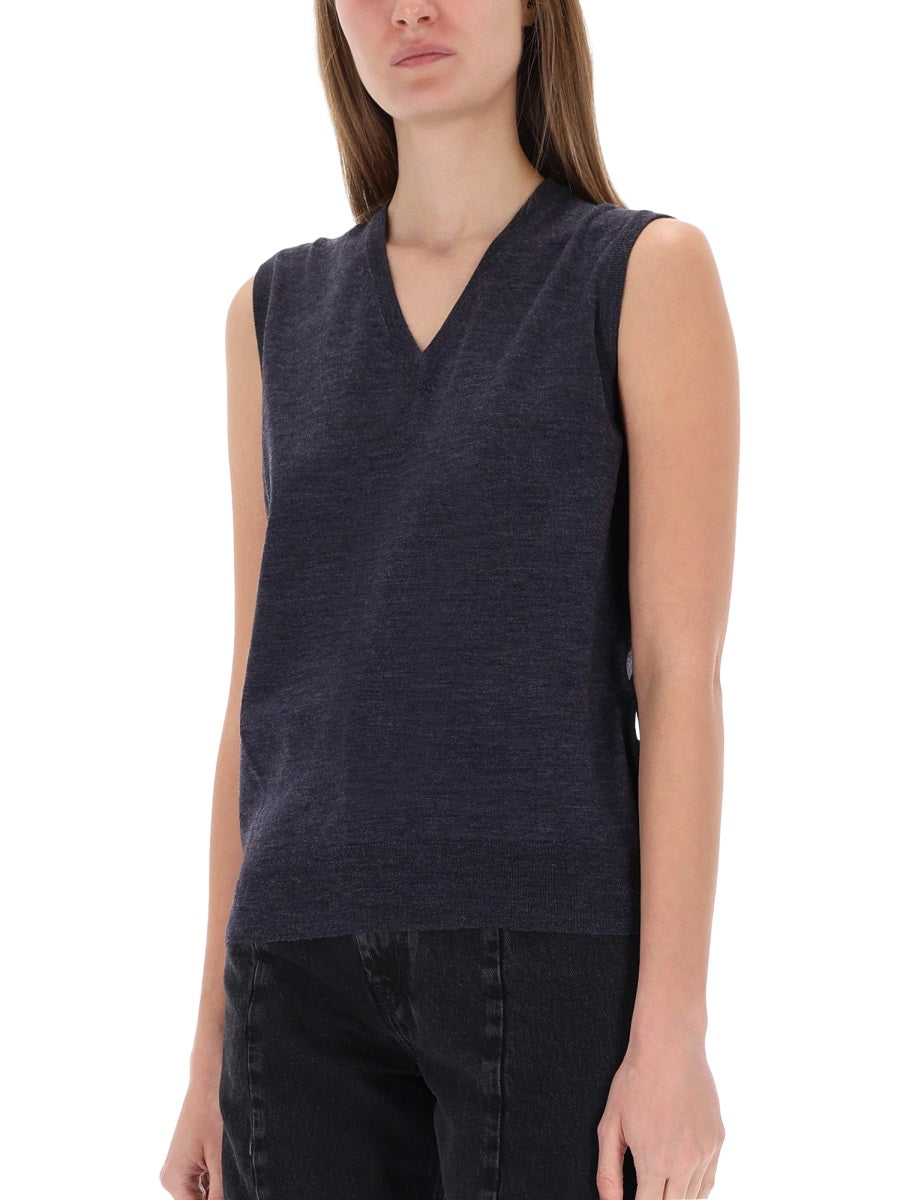 MAISON MARGIELA Wool Vest for Women - FW25 Collection