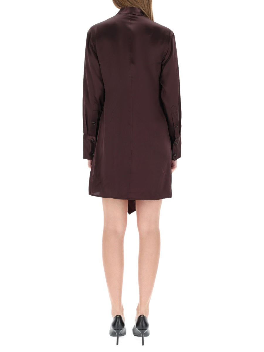 HELMUT LANG Silk Mini Dress