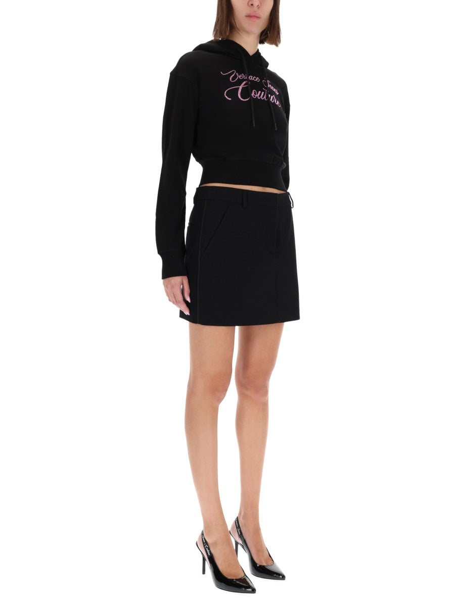 VERSACE JEANS COUTURE Stylish Sweatshirt for Women - FW25 Collection