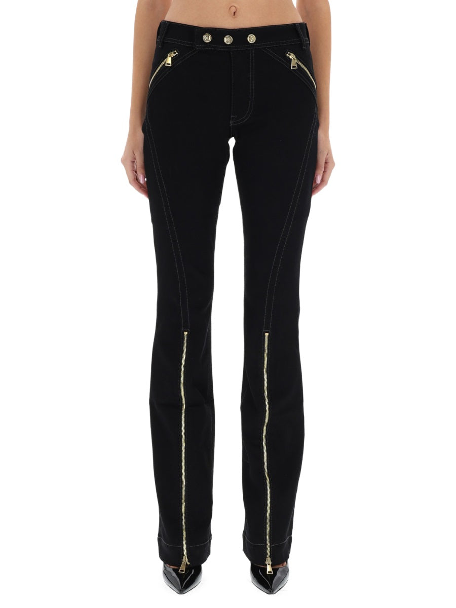 VERSACE JEANS COUTURE Chic Trousers for Women - FW25 Collection