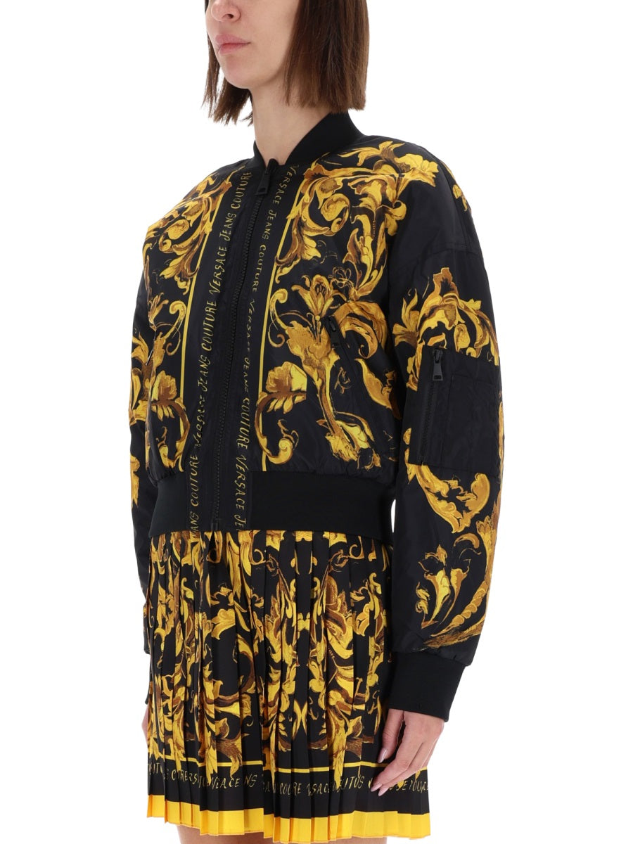 VERSACE JEANS COUTURE Chic Women's Mini Jacket for FW25