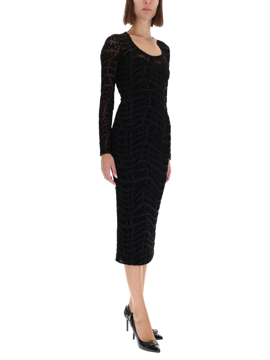 VERSACE JEANS COUTURE Chic Mini Dress for Fall 2025