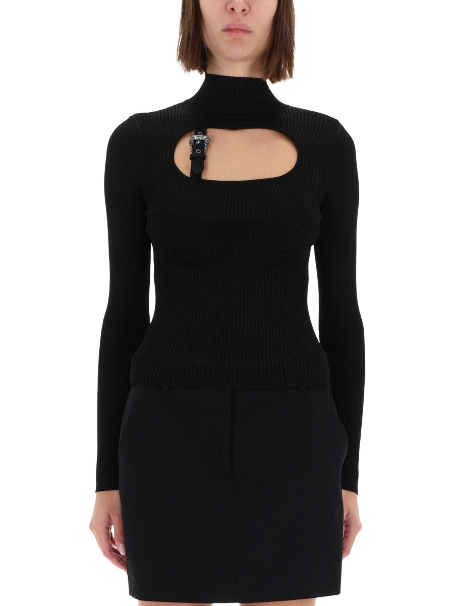 VERSACE JEANS COUTURE Chic Couture Women’s Mini Top for FW25