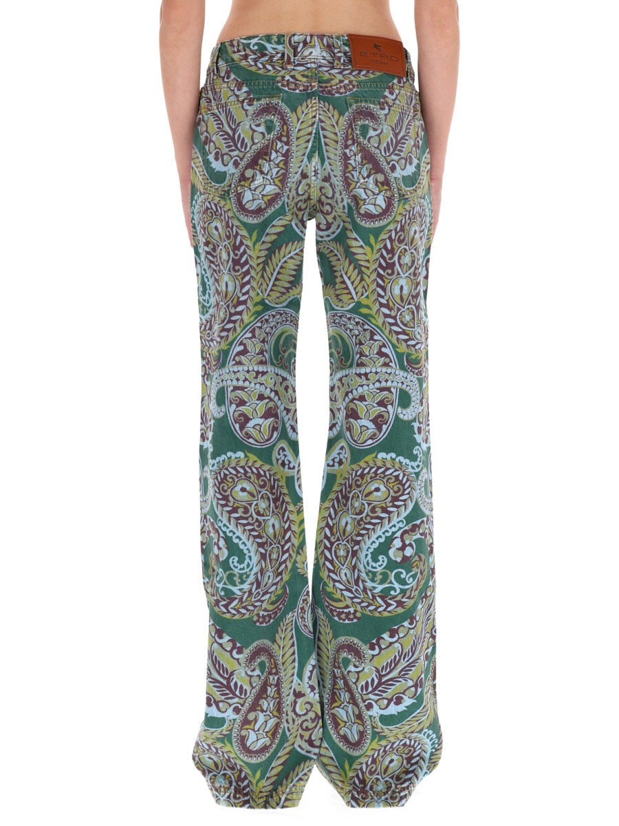 ETRO Women's High-Waisted Denim Jeans