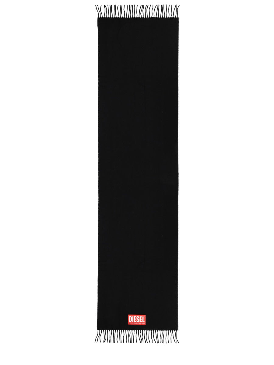 DIESEL Luxurious Wool Blend Scarf for Men - FW25 Collection