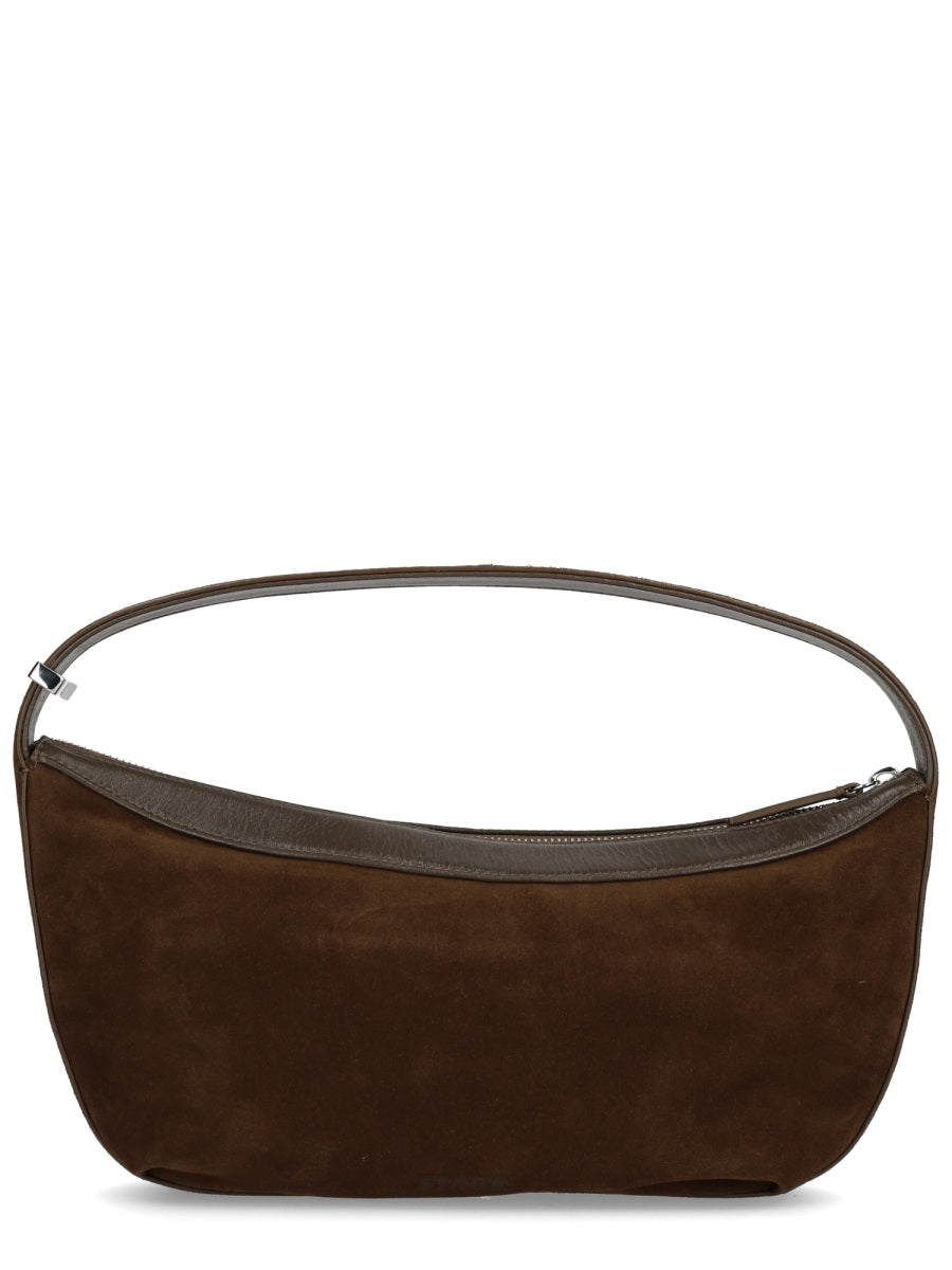 STAUD Leather Shoulder Bag for Women - FW25 Collection