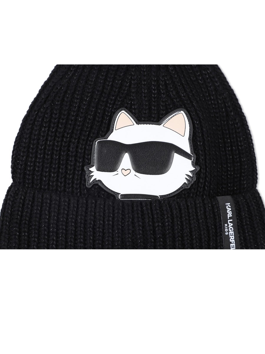 KARL LAGERFELD Mini Beanie Snood for Kids