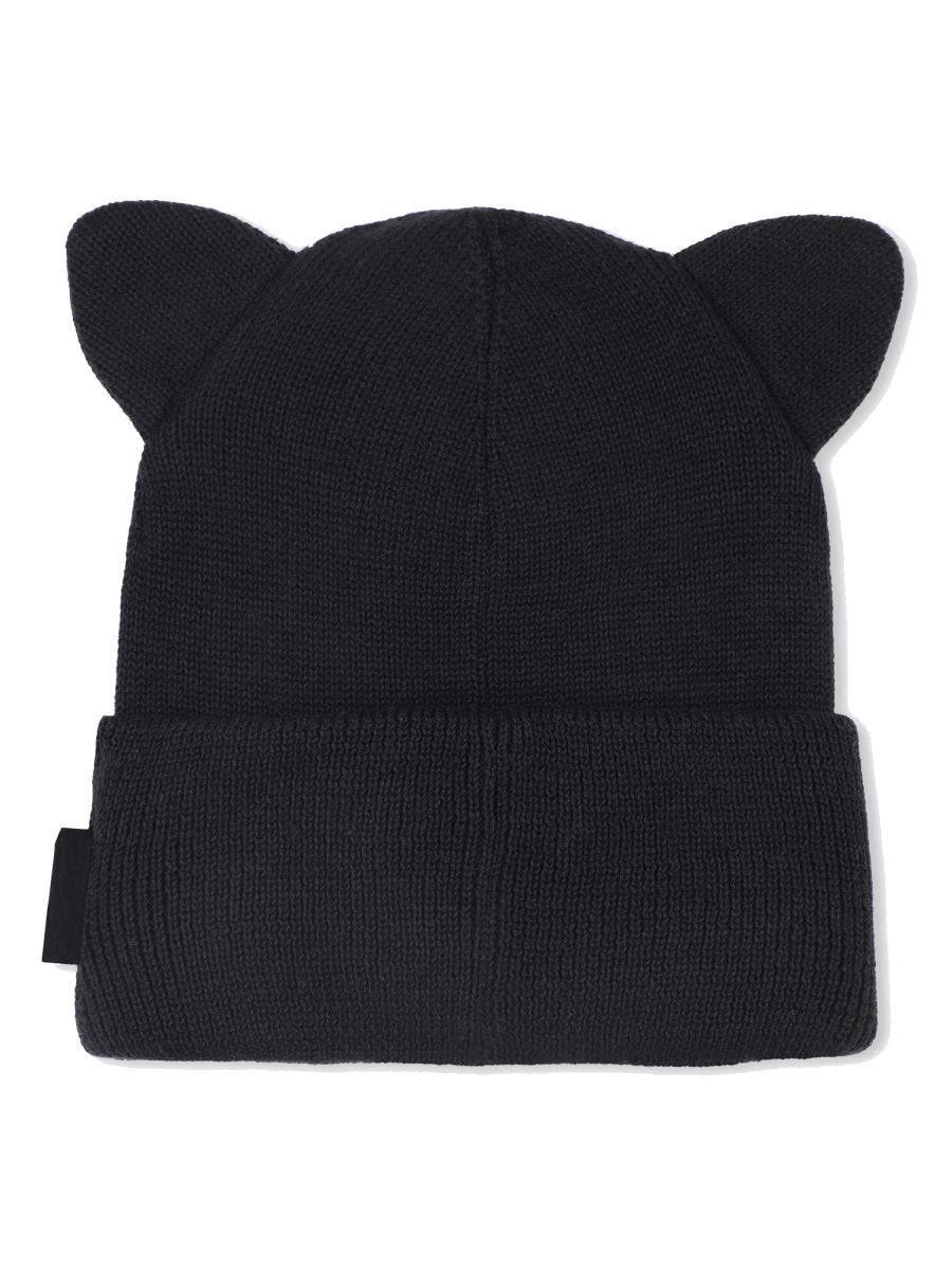 KARL LAGERFELD Logo Beanie Hat for Girls - Mini Style