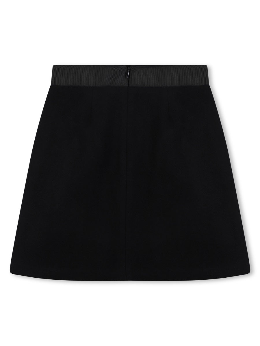 KARL LAGERFELD Logo Mini Skirt for Girls