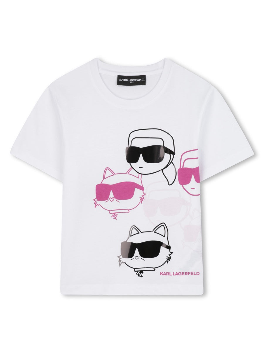 KARL LAGERFELD Unisex Kids Logo T-Shirt