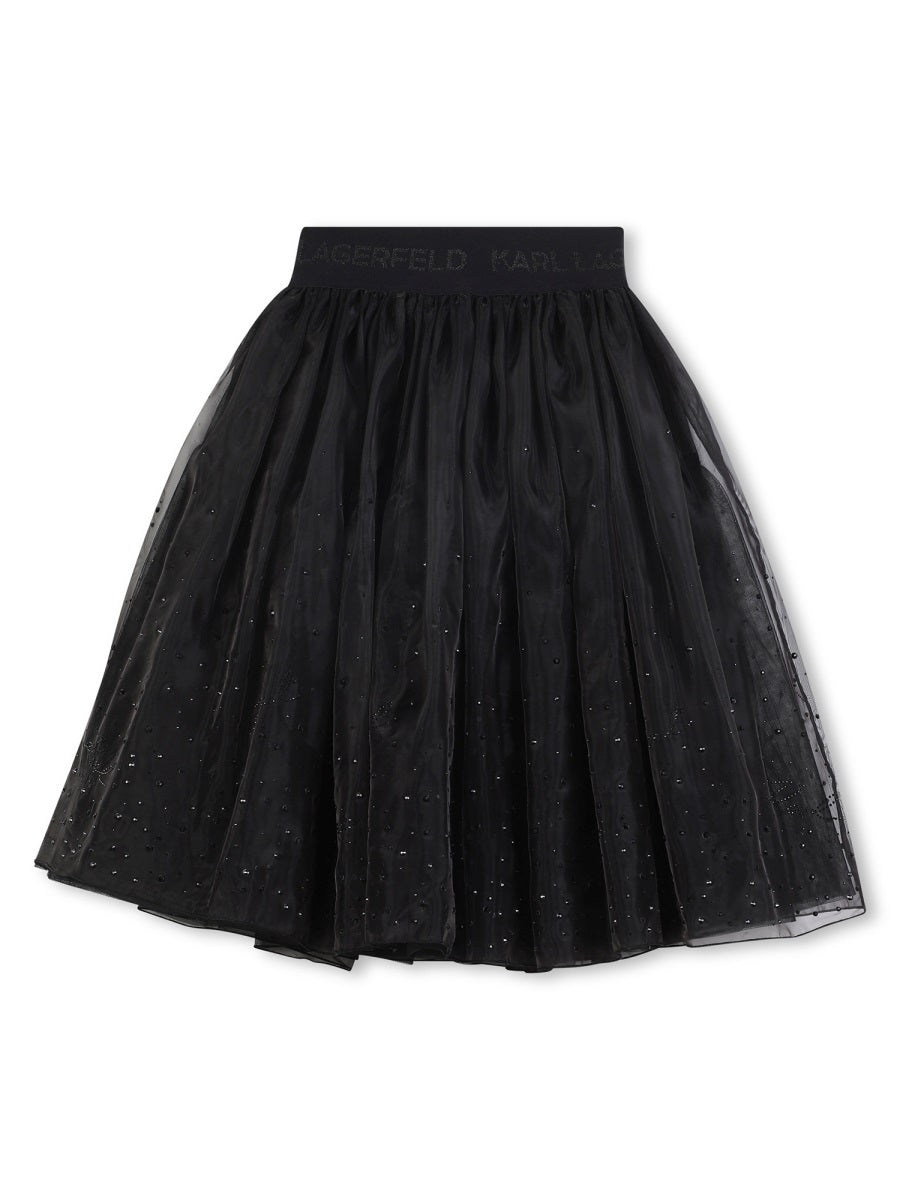KARL LAGERFELD Chic Formal Mini Skirt for Girls