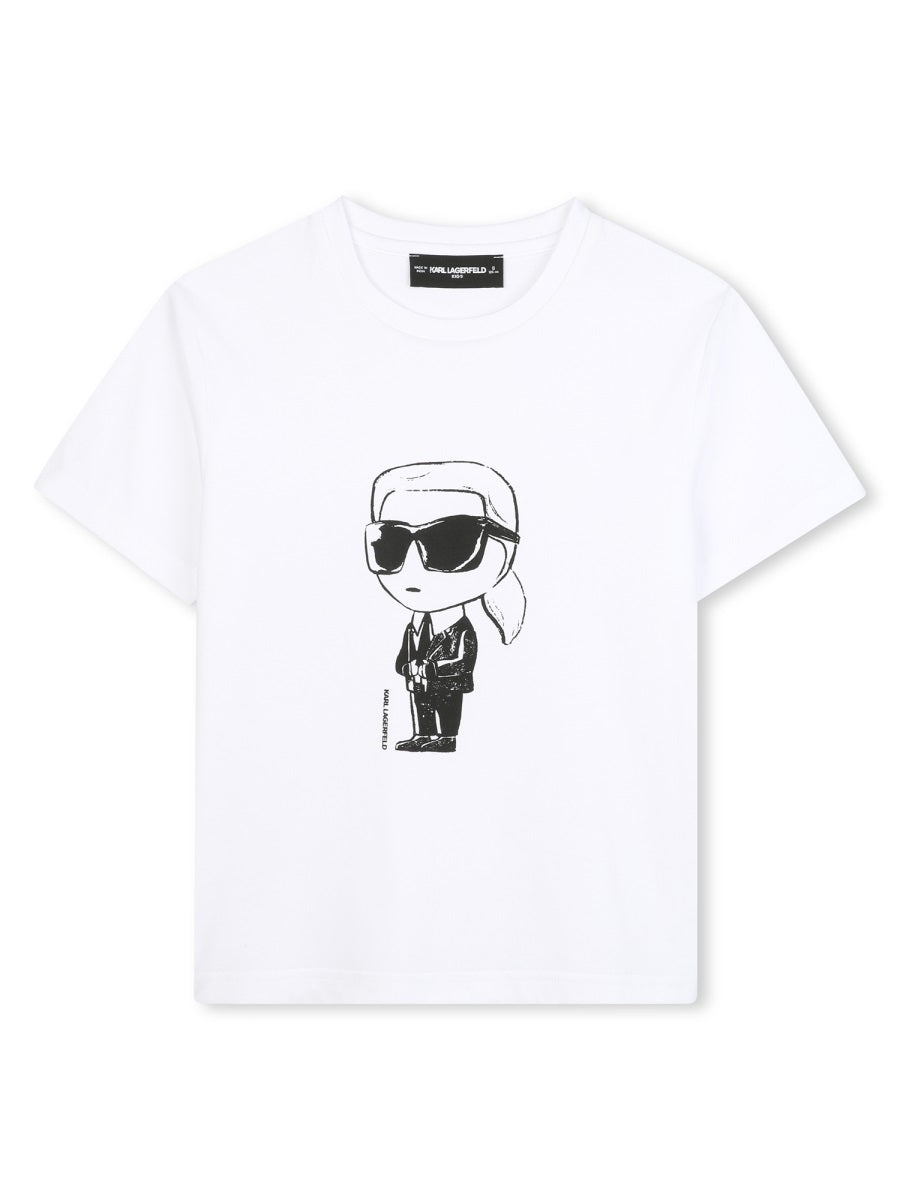 KARL LAGERFELD Mini Logo T-Shirt for Boys