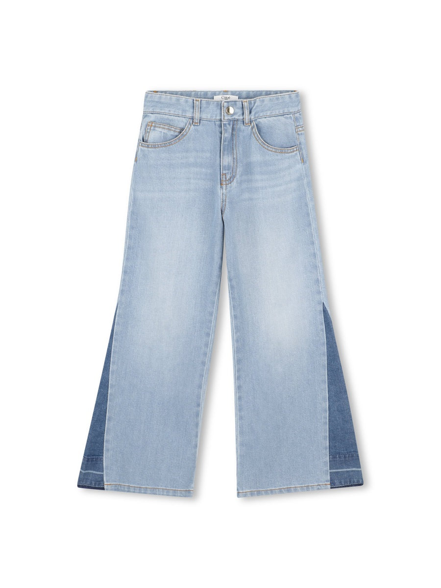 CHLOÉ Chic Denim Jean Pants for Girls - FW25