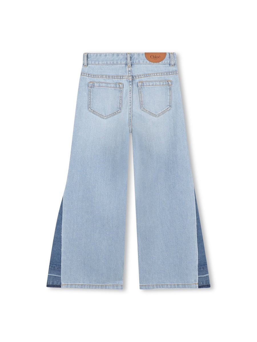 CHLOÉ Chic Denim Jean Pants for Girls - FW25