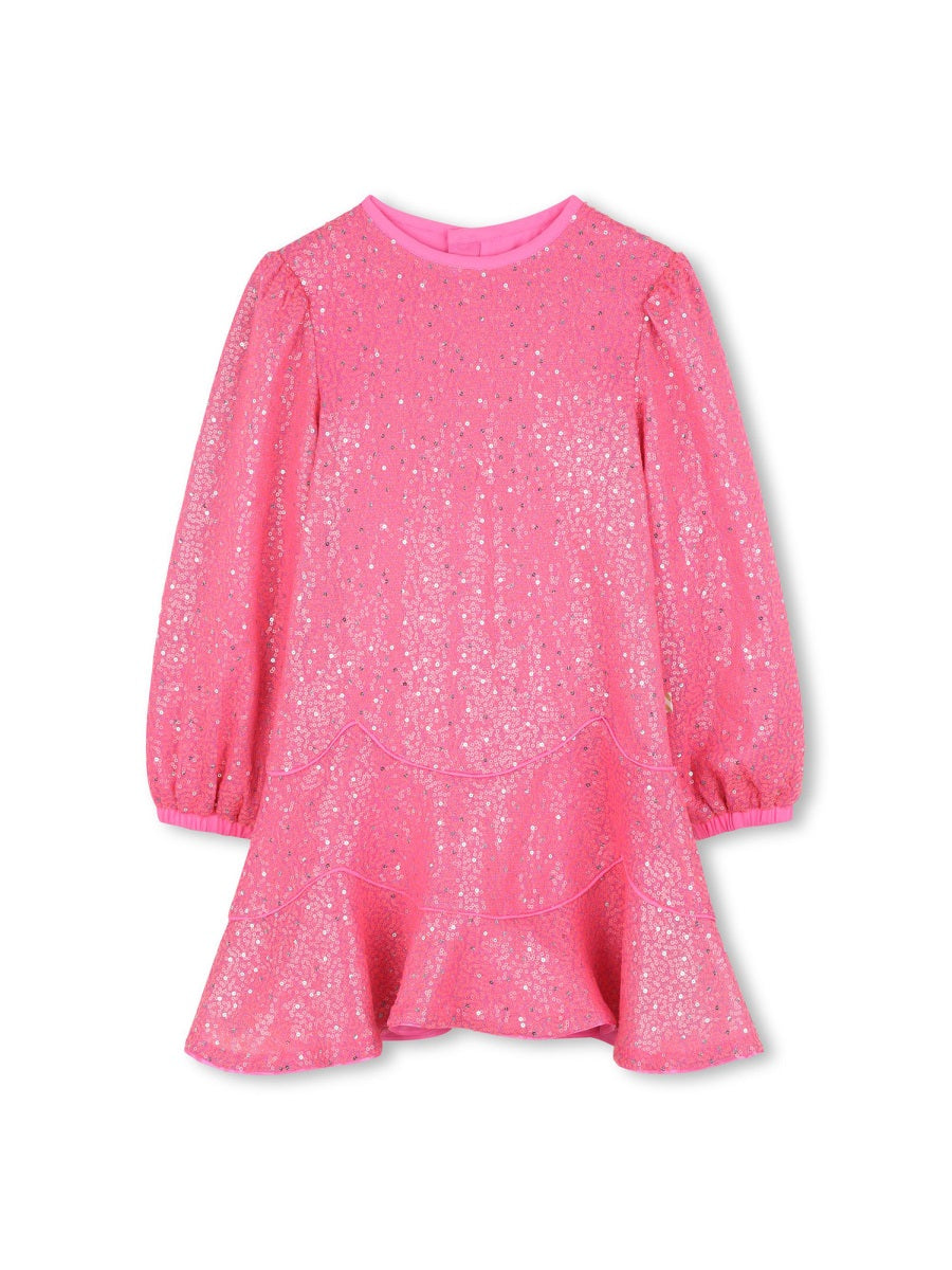 BILLIEBLUSH Mini Dress with Paillettes