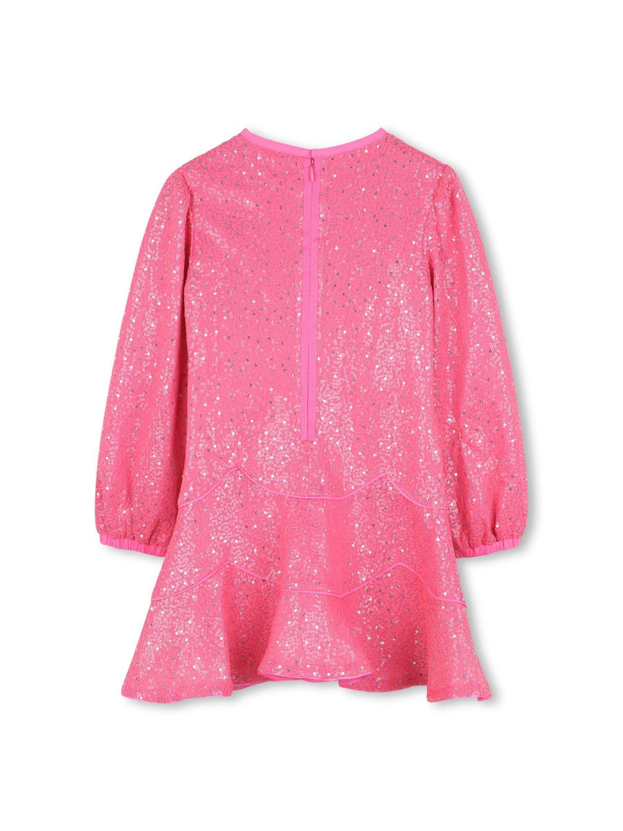 BILLIEBLUSH Mini Dress with Paillettes