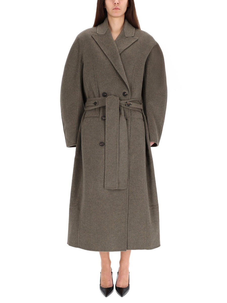 JACQUEMUS Sophisticated Virgin Wool Trench Coat for Women
