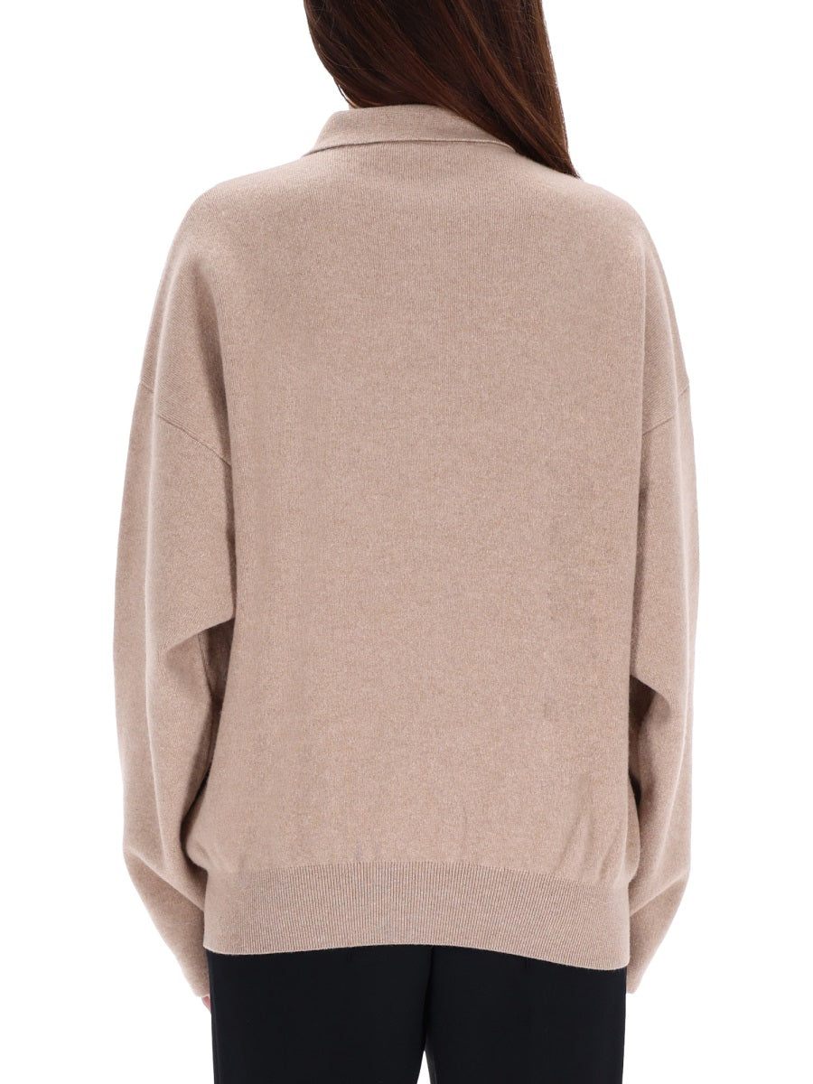 JACQUEMUS Elegant Merino Wool & Cashmere Blend Sweater