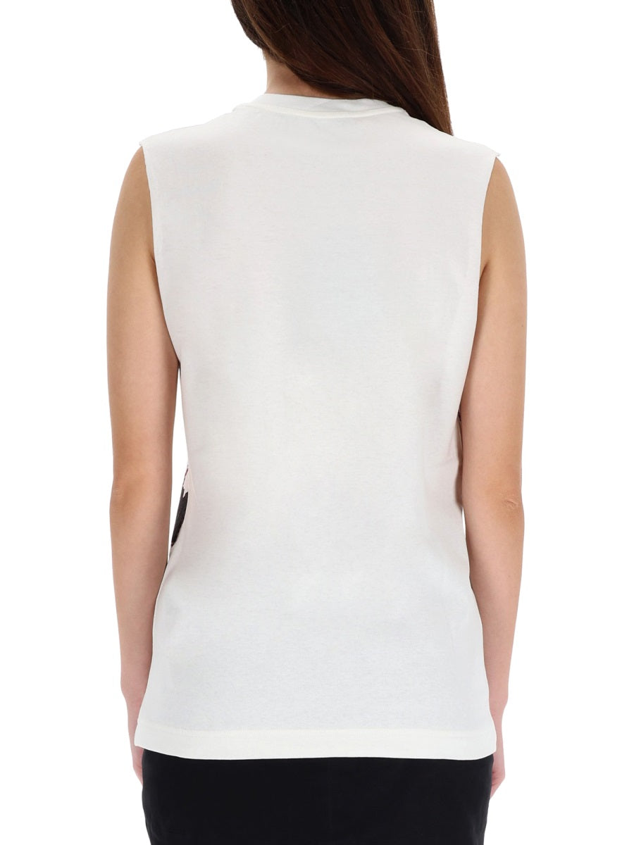 DOLCE & GABBANA Classic Fit Women's T-Shirt - FW25 Collection