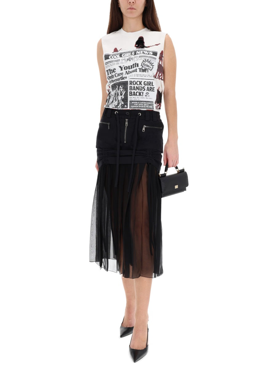 DOLCE & GABBANA Classic Fit Women's T-Shirt - FW25 Collection